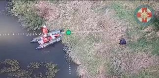 HGSS-ovci spasili čovjek na obali Orljave uz pomoć bespilotne letjelice