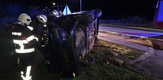 Automobil sletio s ceste- jedna osoba ozlijeđena