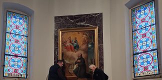 Restaurirana slika sv. Franje vraćena je u crkvu Svetog Duha