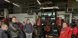 Učenici Poljoprivredno-prehrambene škole posjetili servisni centar za traktore Case tvrtke Agronom