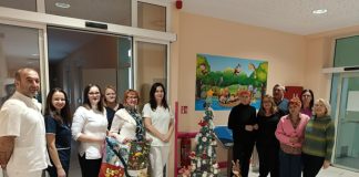 Djela Štrikeraj cafea Vallis Aurea na pedijatriji požeške bolnice