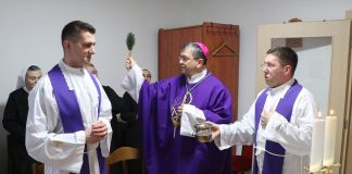 Blagoslov samostanske kapelice sestara milosrdnica u Požegi