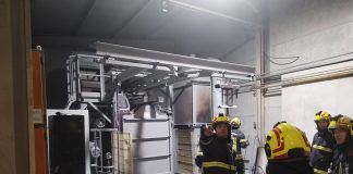 Požar u veličkoj tvornici Ember