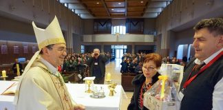 Biskup Martinović predvodio euharistijsko slavlje prigodom godišnjeg Sabora Hrvatske zajednice Bračnih susreta