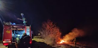 U Vetovu gorjela suha trava i nisko raslinje