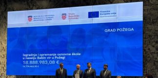 Gradonačelnik Glavić prisustvovao svečanom potpisivanju ugovora: Požega dobila više od 16 milijuna eura za novu školu u Babinom viru