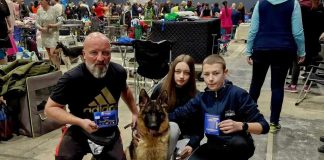 KENNEL GIM POŽEGA: Obitelj Rokić i pas Nadia Gim osvojili naslov svjetskog prvaka