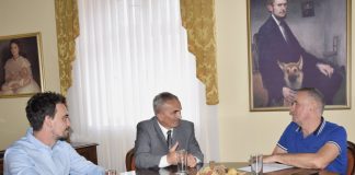 Sastanak s prorektorom Šubarićem i v.d. dekanom Lončarićem