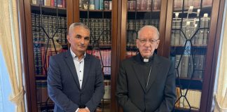 Požeški gradonačelnik posjetio biskupa Škvorčevića