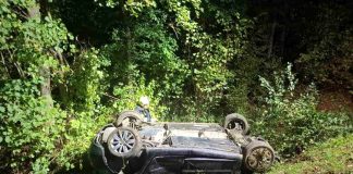 Zbog neprilagođene brzine petero mladih završili u putnom kanalu : Vozač (19) teško ozlijeđen