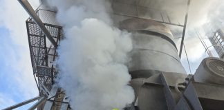 Planula sušara za žitarice, vatrogasci požar gasili dva sata