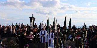 Posljednji ispraćaj Ranka Lovrića ratnog zapovjednika Specijalne jedinice policije Trenk Požega