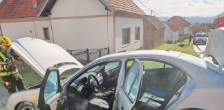 Zbog kvara planuo automobil mladog vozača! Šteta procijenjena na 4.500 eura