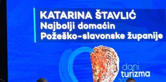 NA DANIMA TURIZMA Požeška profesorica Katarina Štavlić proglašena najboljim domaćinom naše županije