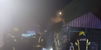 Izbio požar na drvarnici u dvorištu obiteljske kuće