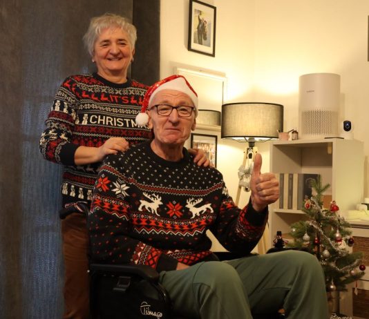 Teški moždani udar nije slomio duh Ivana Cvitića, grupa dobrih ljudi upravo mu je poklonila invalidska kolica