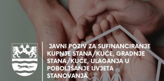 Objavljen Javni poziv za stambene potpore mladim obiteljima u Požeško-slavonskoj županiji, potpore do četiri tisuće eura