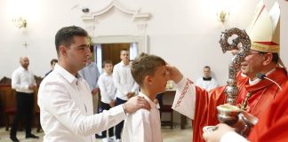 Raspored slavlja sakramenta svete potvrde 2026. godine