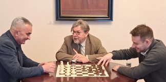 DREVNA IGRA Gradonačelnik Miličević ugostio čelnike Šahovskoga kluba Požega