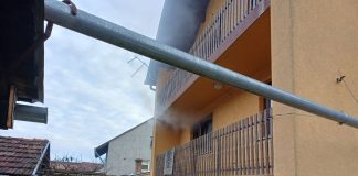 POŽAR U VRANDUKU: Gust dim ispunio cijelu etažu kuće