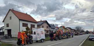 Šarena karavana i veseli cirkus oživjeli Jakšić na pokladni dan