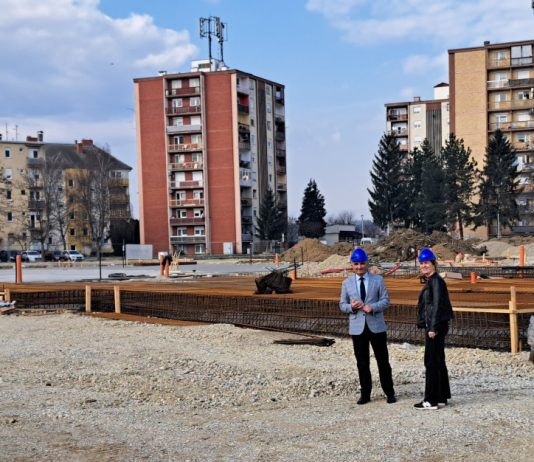 IZGRADNJA NOVE ŠKOLE Radovi na kapitalnom požeškom gradilištu u Babinom viru napreduju prema planu