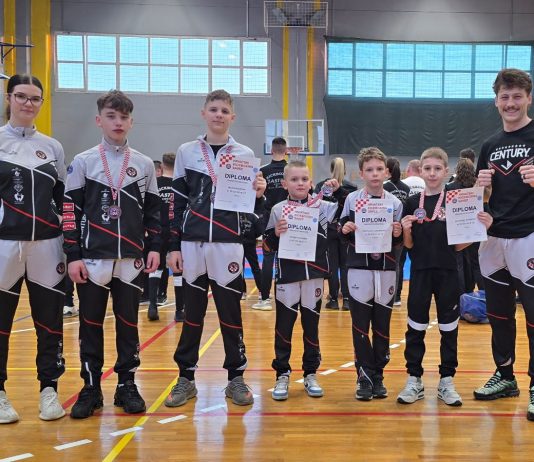 KBK Borac Požega nastupio na Point Fighting Prvenstvu Hrvatske, top 10 klubova u najmlađem uzrastu