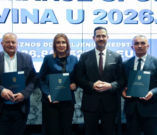 Dodijeljeno više od 433 tisuće eura za sportsku infrastrukturu u Požeško-slavonskoj županiji