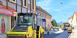 U SREDIŠTU POŽEGE Asfaltiranje ulica Matice hrvatske i Sokolove