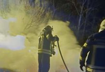 UPRAVO: Gori kurija Kušević u Kuzmici