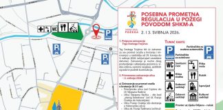 Posebna prometna regulacija u Požegi povodom SHKM-a
