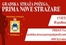 POZIV SVIM ZAINTERESIRANIMA: Gradska straža Požega prima nove stražare