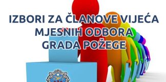 Sve o izborima za članove vijeća mjesnih odbora u Požegi