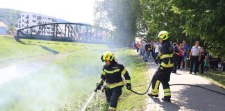 Incident na Norijadi: Zbog bačene baklje došlo je do požara u Zvečevačkom parku