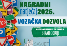 Županijski Savjet mladih ponovno nagrađuje besplatnim osposobljavanjem za vozača B kategorije