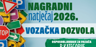 Županijski Savjet mladih ponovno nagrađuje besplatnim osposobljavanjem za vozača B kategorije