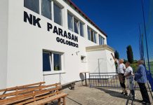 PODRŠKA GOLOBRDCIMA Grad pomogao uređenje prostorija NK Parasan uoči 70. obljetnice kluba