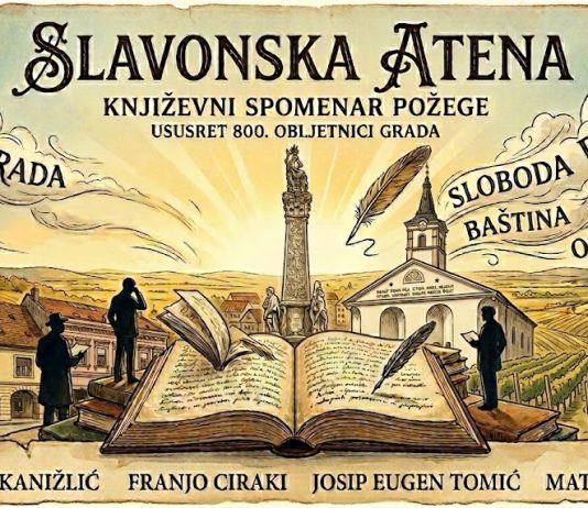 Književni portret Požege: Najava serijala o požeškoj književnoj baštini