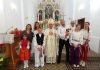 Krštenje petog djeteta u obitelji Lucić u Bučju