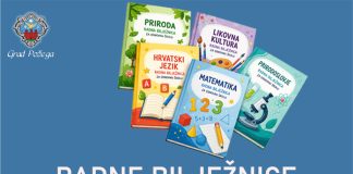OBAVIJEST Grad Požega osigurao radne bilježnice za sve osnovnoškolce i u školskoj godini 2026./2027.