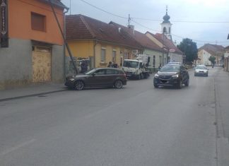 Nesreća u Požegi: Automobilom udario u stup, jedna osoba ozlijeđena