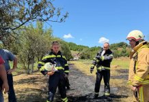 Požari na otvorenom prostoru u Sulkovcima i Cerovcu: Vatrogasci brzo ugasili vatru i uputili apel mještanima