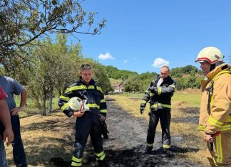 Požari na otvorenom prostoru u Sulkovcima i Cerovcu: Vatrogasci brzo ugasili vatru i uputili apel mještanima