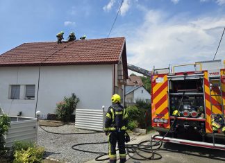 Brza reakcija spriječila katastrofu: Vatrogasci jurili na jedan požar, pa putem saznali da gori još jedno krovište u istoj ulici!