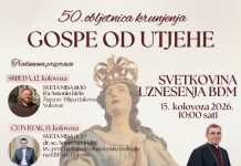 Župa Velika poziva na svečano obilježavanje 50. obljetnice krunjenja Gospe od Utjehe