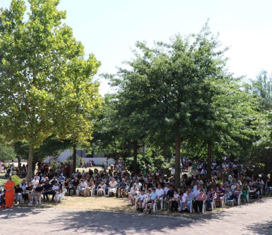 Hodočašće obitelji s brojnom djecom u Voćin