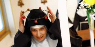 Na svetkovinu sv. Klare s. Marija Katarina položila svečane zavjete