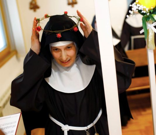 Na svetkovinu sv. Klare s. Marija Katarina položila svečane zavjete
