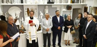 OTVOREN ATELIER ŠIME Akademski kipar Mladen Šimunović nakon tri desetljeća u Münchenu vratio se u svoju Požegu
