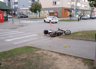 Ponovno prometna između automobila i motocikla u Požegi